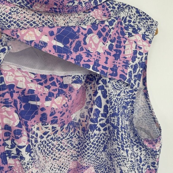 Silver Bait Women's Performance UPF 50 Button Down Fishing Shirt Top Size XL - Picture 12 of 12